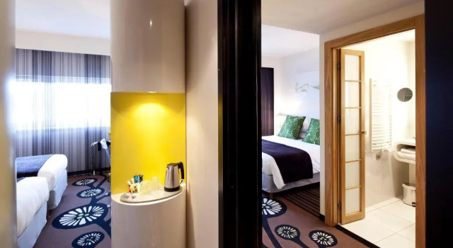 Семейный люкс Best Western Plus Hôtel Le Rhénan & Restaurant Chez Claude