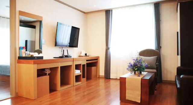 Семейный люкс c 1 комнатой La Belle Hotel In Tongyeong