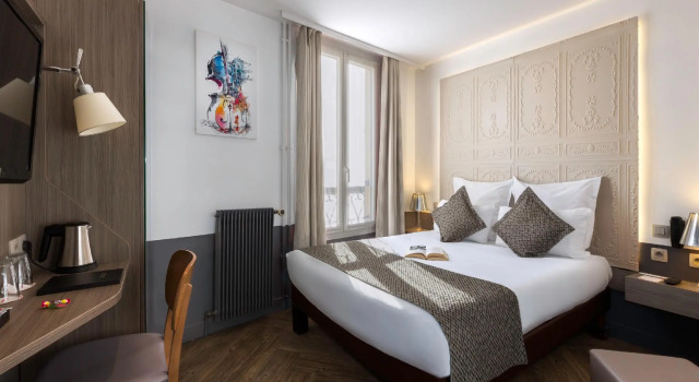 Двухместный номер Superior Contact Hôtel Alizé Montmartre