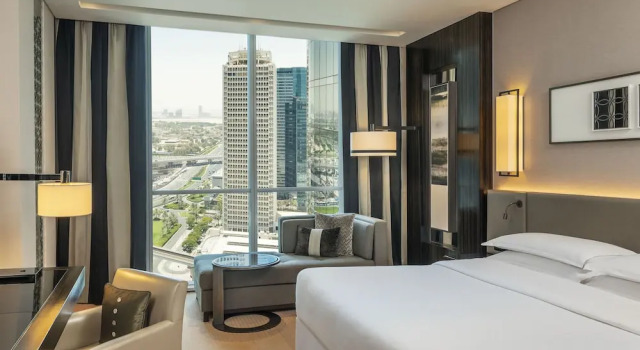 Двухместный люкс Grand Deluxe Отель Sheraton Grand Hotel, Dubai