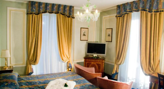 Двухместный номер с видом на сад Grand Hotel des Iles Borromées & SPA