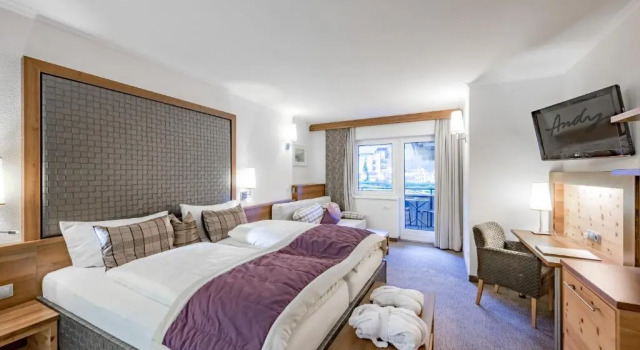 Двухместный номер Deluxe с балконом Hotel Andy 4 Sterne Superior