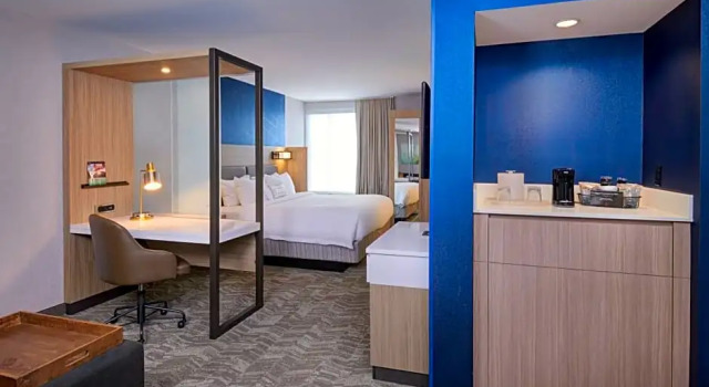 Люкс с видом на город SpringHill Suites by Marriott Wixom Novi