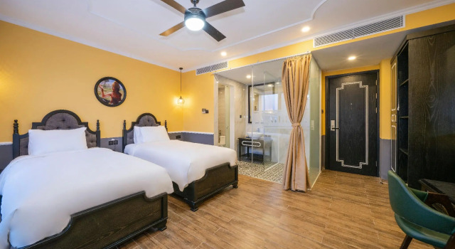 Двухместный номер Standard с видом на бассейн Athenia Hoi An Boutique Hotel & Spa
