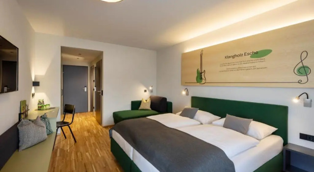 Апартаменты JUFA Hotel Laterns - Klangholzhus