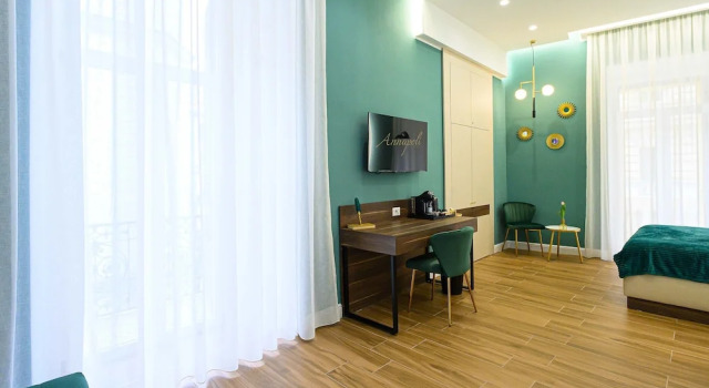Двухместный номер Standard с балконом и с видом на город Annapoli Rooms