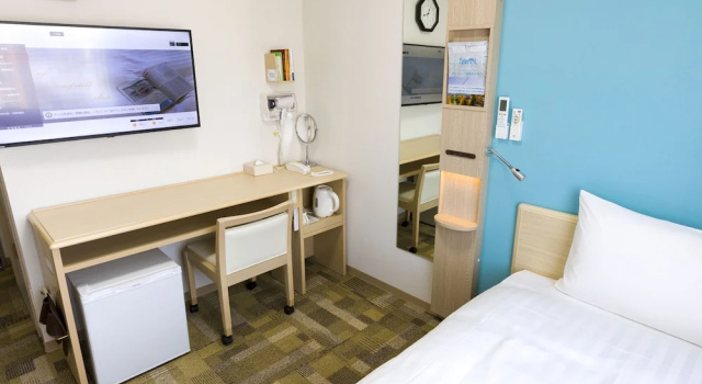 Одноместный номер Standard Toyoko Inn Tokyo Keio-sen Higashi-fuchu-eki Kita-guchi