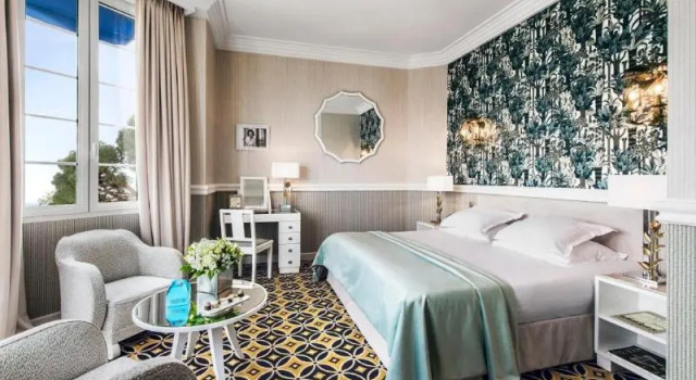 Двухместный номер Standard с балконом Hôtel Belles Rives