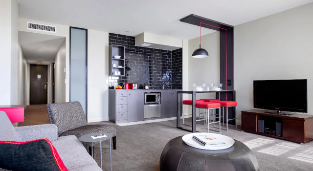 Люкс с видом на парк Mantra Hindmarsh Square