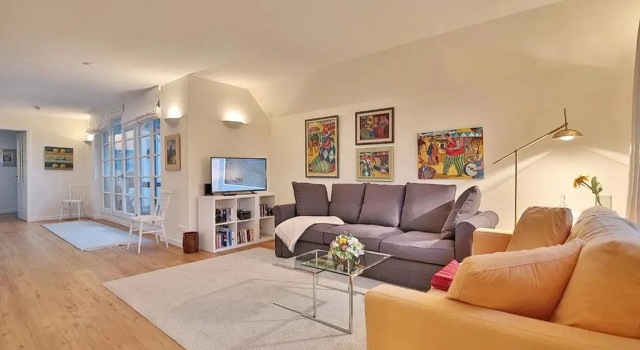 Апартаменты Haus Kastanienallee 4 Haus Kastanienallee 4 Appartement 1 Stranddiestel
