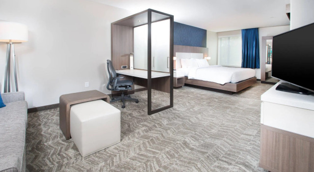Двухместный люкс SpringHill Suites by Marriott Fayetteville Fort Bragg