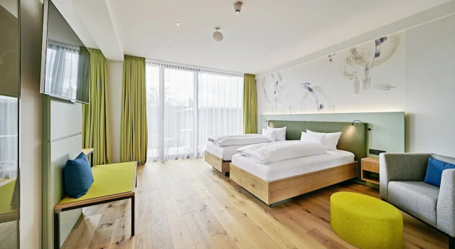 Двухместный номер Comfort с балконом Hotel Federwerk