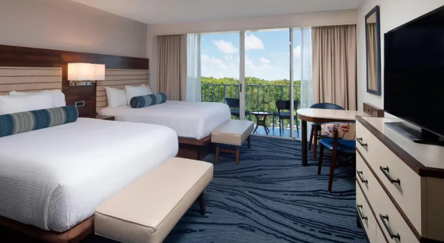 Четырёхместный номер Standard Courtyard by Marriott Key Largo