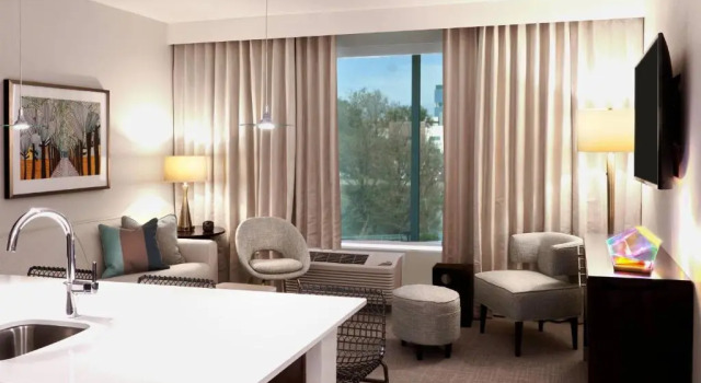 Люкс с 2 комнатами TownePlace Suites by Marriott Orlando Downtown