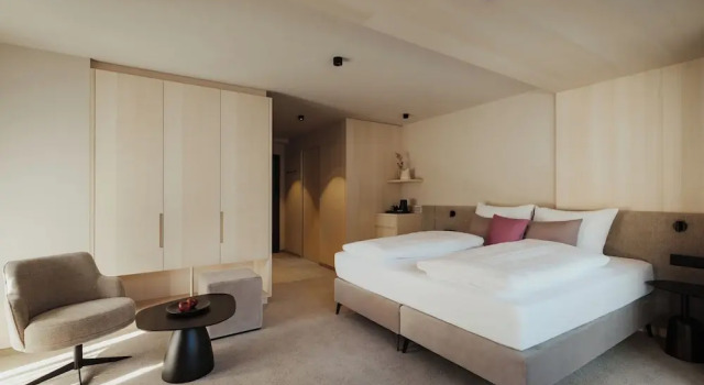 Двухместный номер Superior с балконом и с видом на горы Hotel COSMEA - Your Dolomites & Honeymoon experience