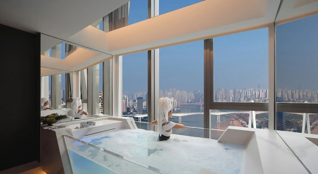 Люкс Дуплекс с видом на реку SEYA Panoramic Hotel
