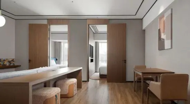 Люкс с 2 комнатами Hilton Garden Inn Huzhou High-Speed Railway Station