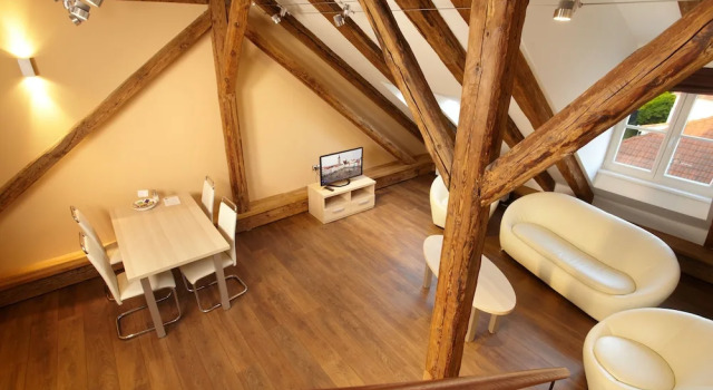 Апартаменты с 2 комнатами с балконом Residence U Černé Věže České Budějovice