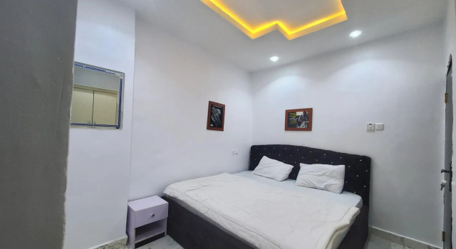 Awesome 1-Bed Apartment With FREE WIFI and 24hrs Power Supply, Book Apartment Ikeja 