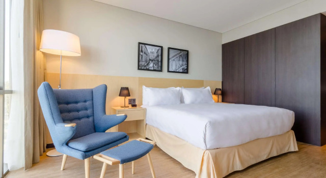 Двухместный номер Deluxe Hampton By Hilton Montevideo Carrasco
