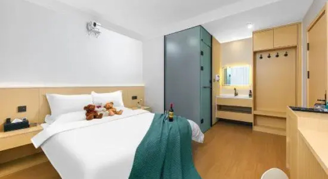 Люкс Deluxe Qingzhuting Hotel (Near Huayan Temple, Datong Ancient City North Gate)
