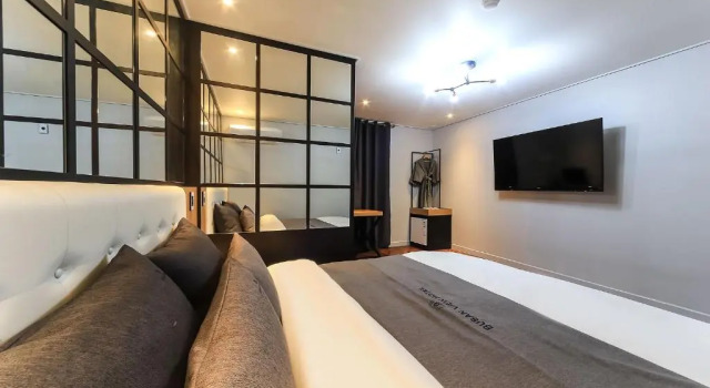 Люкс с видом на море Busan Station BUSAN VIEW HOTEL
