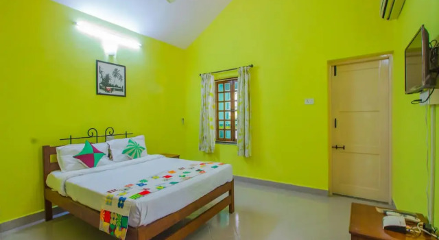 OYO 12838 Home Colorful 2BHK Near Colva Beach, Rezerwuj Hotel Hotele w Colva z parkingiem, Parking