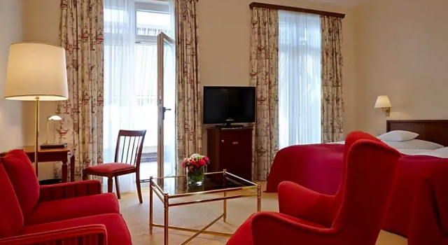 Номер Standard с балконом и с видом на озеро Hotel Bad Schachen