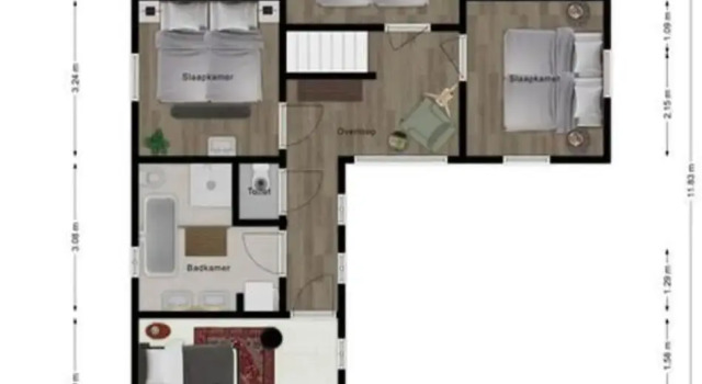 Коттедж Holiday Home in Leende for ten Person