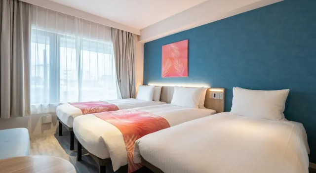Komfortní pokoj Tabino Hotel lit Miyakojima