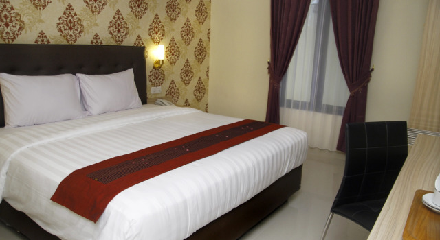 Deluxe Dvoulůžkový s manželskou postelí pokoj Hersya Boutique Hotel Surabaya, Azana Hotels Collection