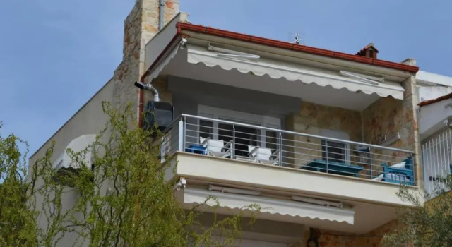35 m from the beach, amazing seaview, Chalkidiki, Loutra Agias Paraskevis , Evdiriadis Luxury Apartment , you can see it on youtube if you type the name Evdiriadis, Book Apartment  