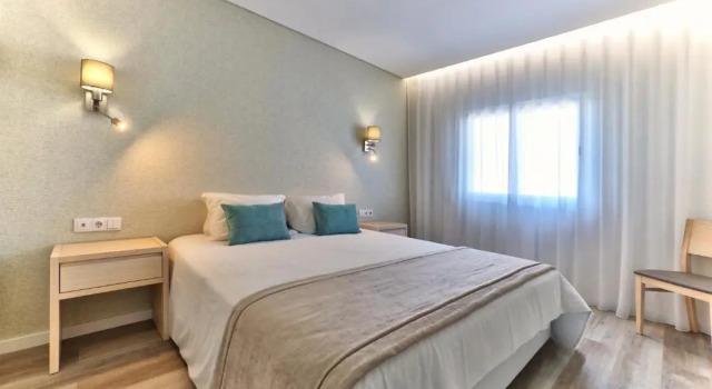 Апартаменты с 2 комнатами с видом на бассейн Agua Hotels Vila Branca