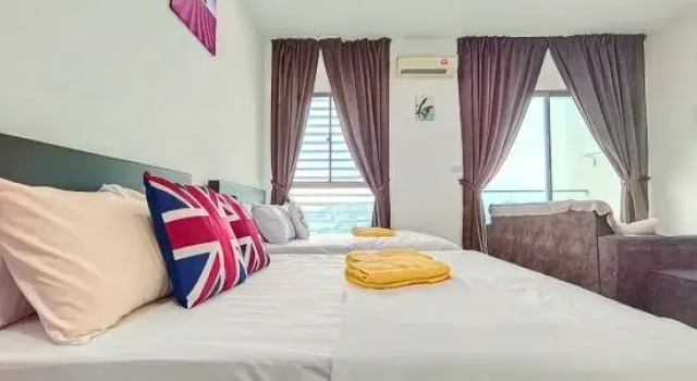 Люкс Homely Cybersquare Ensuite with Skyline View #CS5