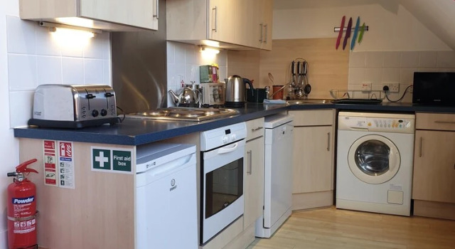 Standaard penthouse kamer met balkon Stunning Exeter Apartment