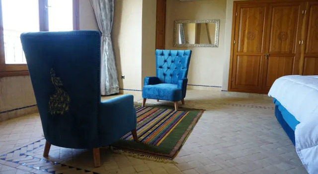 Saphir Paon - Luxury Villa in the middle of a farm, Забронировать Фермерский дом Отели Марракеш-Тенсифт-Эль-Хауз с бассейном, Бассейн