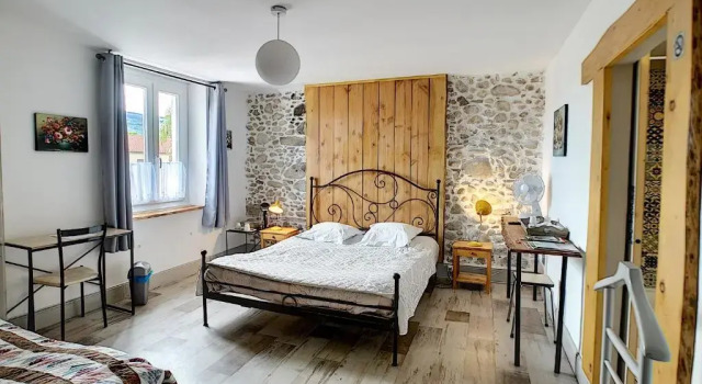 Двухместный номер Standard с видом на сад Maison de ville au pied de la Montagne Noire