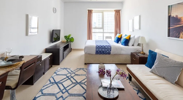 Stylish Studio Apartment in JLT With Lake Views!, Забронировать Апартаменты/квартира Апартаменты Эмирата Дубая, рядом с Dubai Marina Yacht Club, Апартаменты/квартира