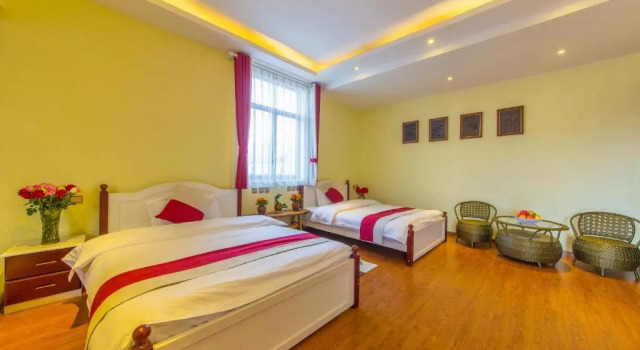 Номер Deluxe M Y J Boutique Inn 梦圆居
