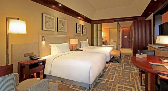 Двухместный номер Standard с видом на океан Hilton Qingdao Golden Beach