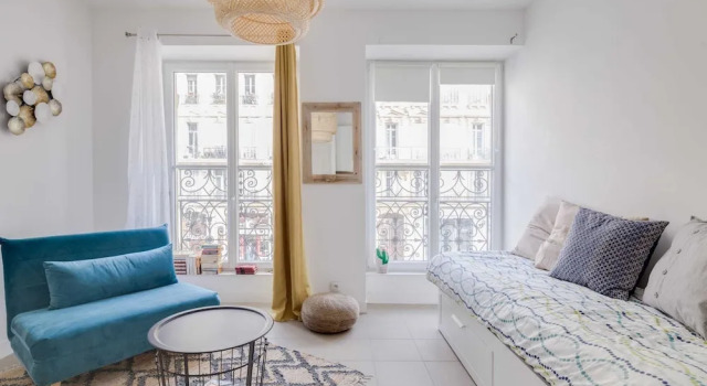 Nice Studio for 2 Persons Republic, Забронировать Отель Отели Марселя с парковкой, рядом с Национальный театр Марселя Ла Крие, Парковка