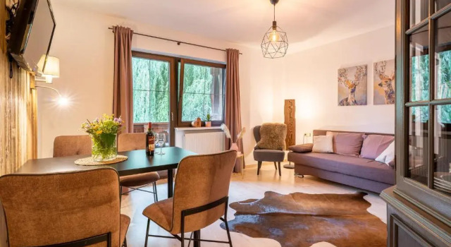 Апартаменты c 1 комнатой с балконом Appartement Residenz Schatz