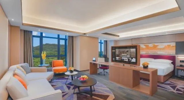 Люкс Executive Vienna International Hotel Guangzhou 维也纳国际酒店广州宝能香雪地铁站店