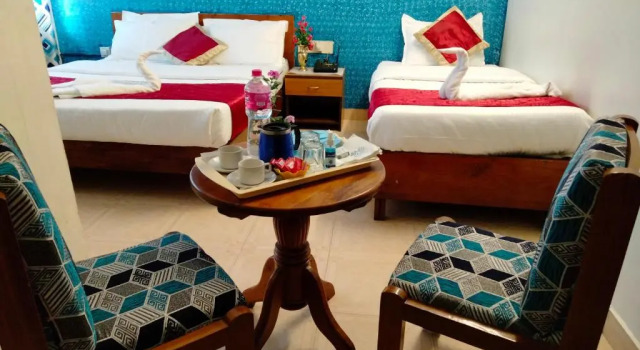 Трёхместный номер Deluxe с красивым видом из окна Hotel Silver Sand