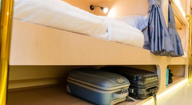 Кровать в общем номере The LOL Elephant Hostel