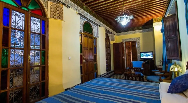 Şehir manzaralı Lüks süit Riad Ibn Khaldoun