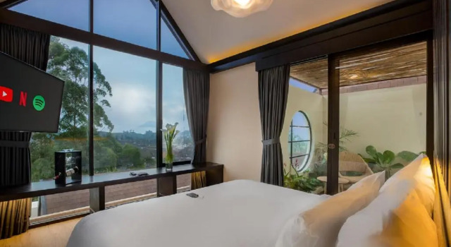 Monolocale con vista sulle montagne Sunsetfalls Gardens And Resort