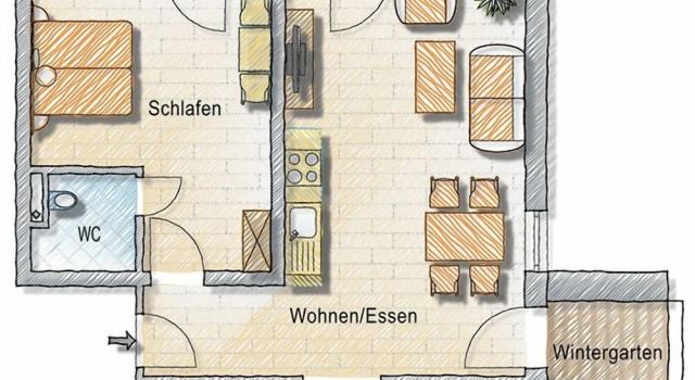 Номер Standard Alp-Chalet