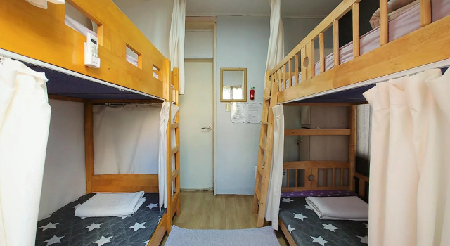 Кровать в общем номере (мужской номер) Greenday Guesthouse