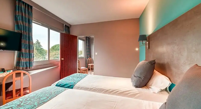 Standard famille chambre Logis NIMOTEL Hôtel Cosy
